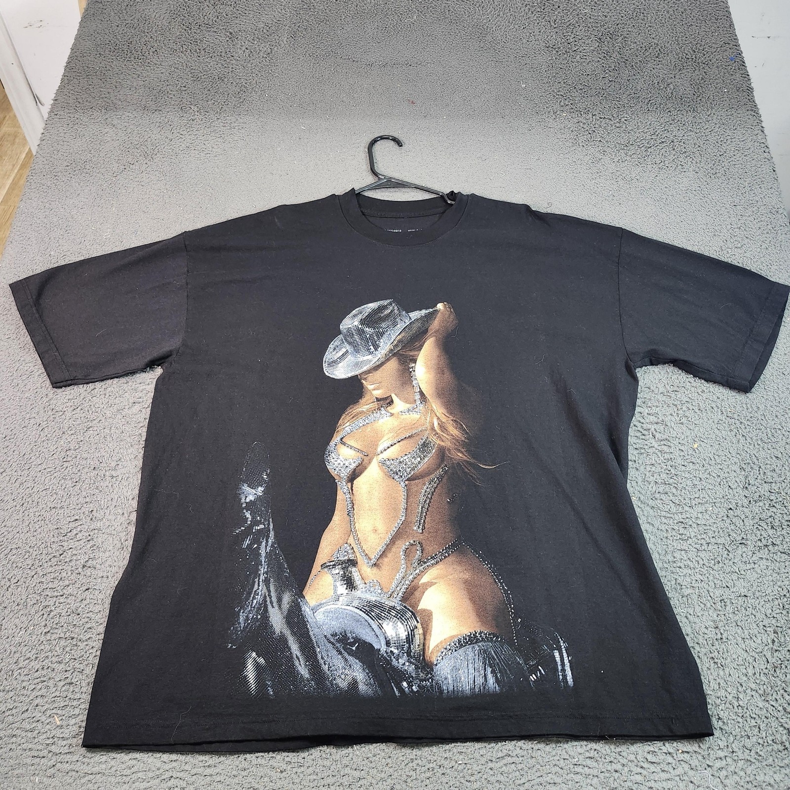 Beyonce Renaissance 2023 World Tour Shirt Mens 2XL Black Horse Graphic Tee