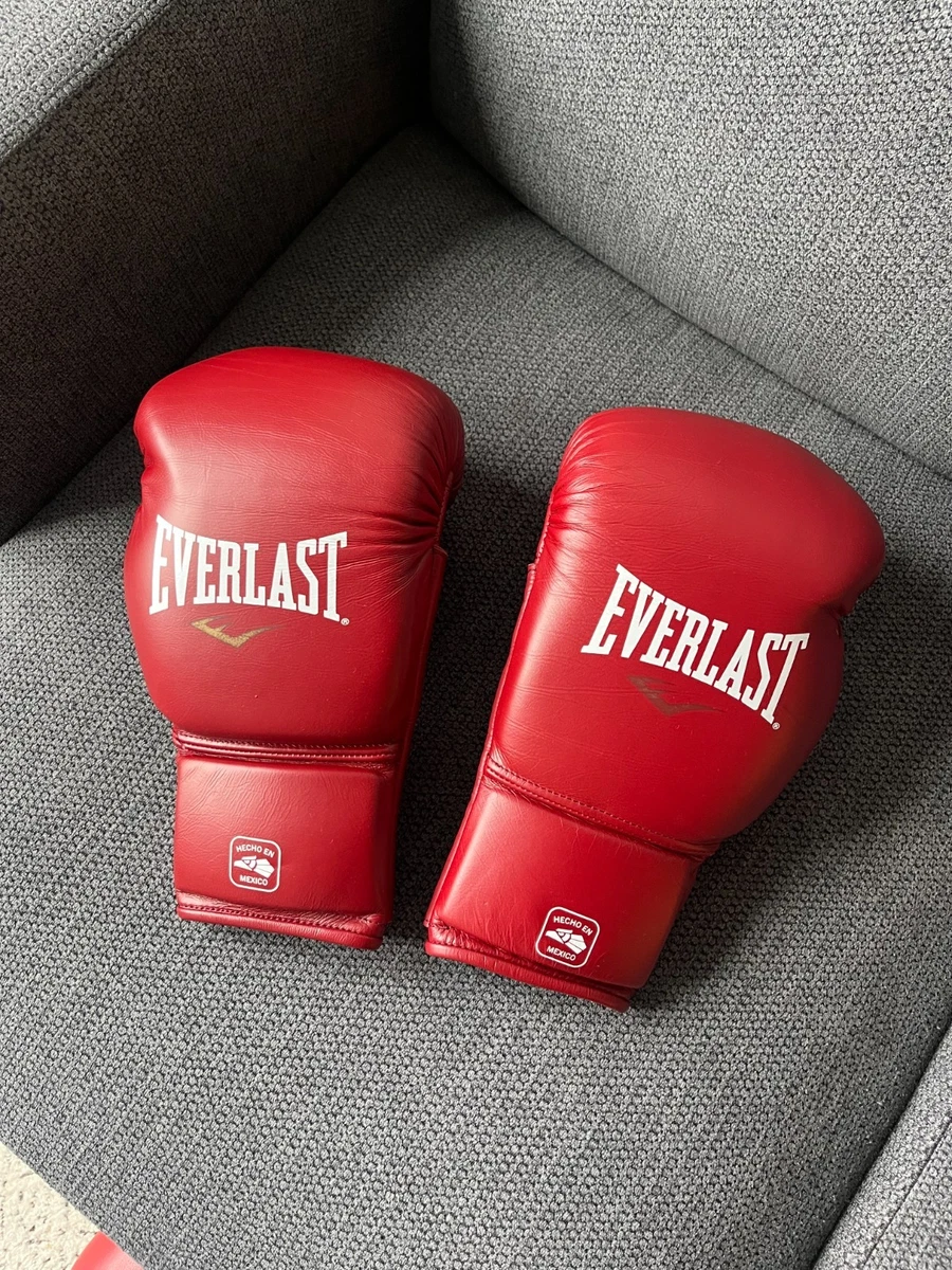 Everlast Red Boxing Gloves 14 oz. Weight for sale | eBay