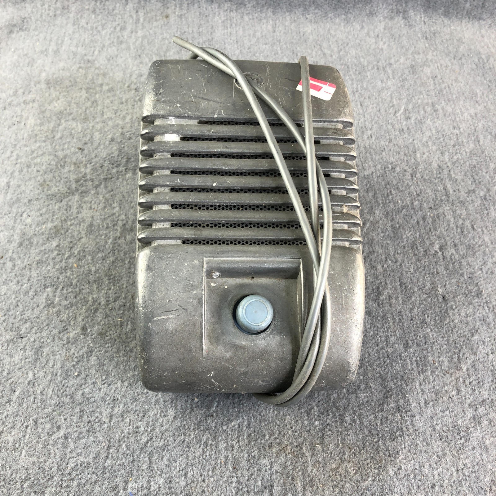 Wall Art ~ Art Deco 1950's RCA Drive In Speaker With Blue Knob ~ Theater