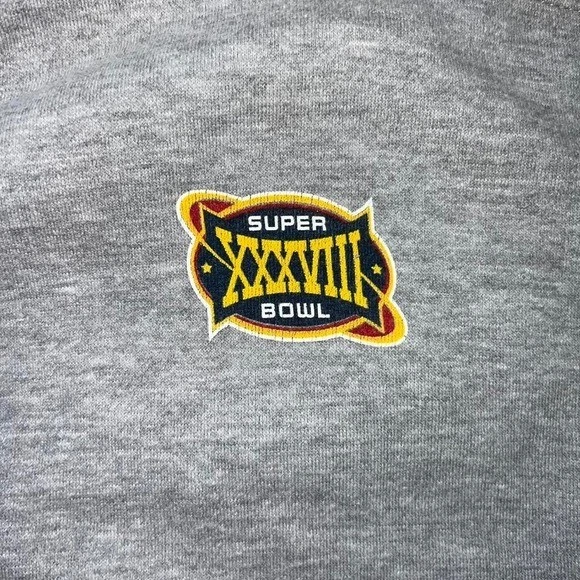 Винтажная толстовка Carolina Panthers 2003 NFC Champions Super Bowl XXXVIII - Изображение 3 из 3