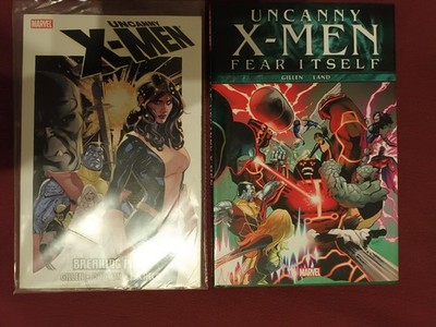 MARVEL X-MEN FEAR ITSELF HC + BREAKING POINT TPB KIERON GILLEN - COMPLETE STORY