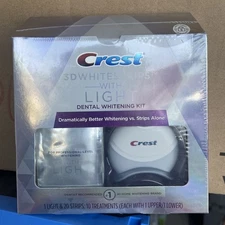 Crest 3d White Whitestrips - Teeth Whitening Strips 10 pieces - New