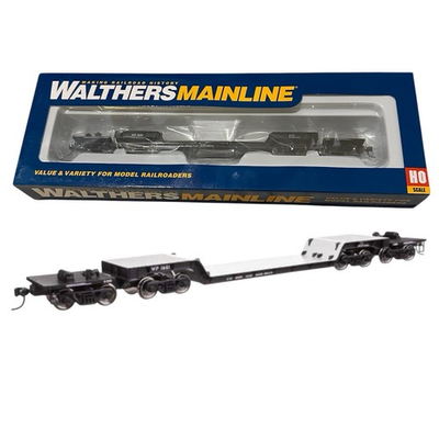 #ad #ad Walthers 910 50244 HO 81#x27; 8 Axle Depressed Center Flatcar Western Pacific WP $49.99