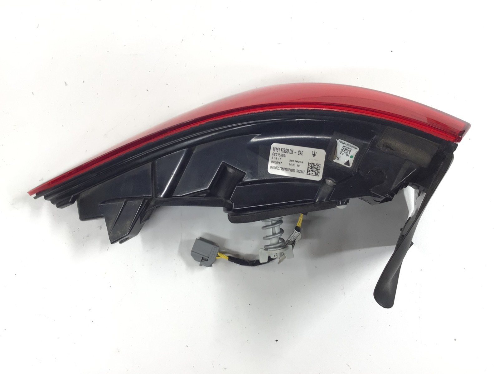 Maserati Levante 2017-2020 Right Tail light P/N 20670204
