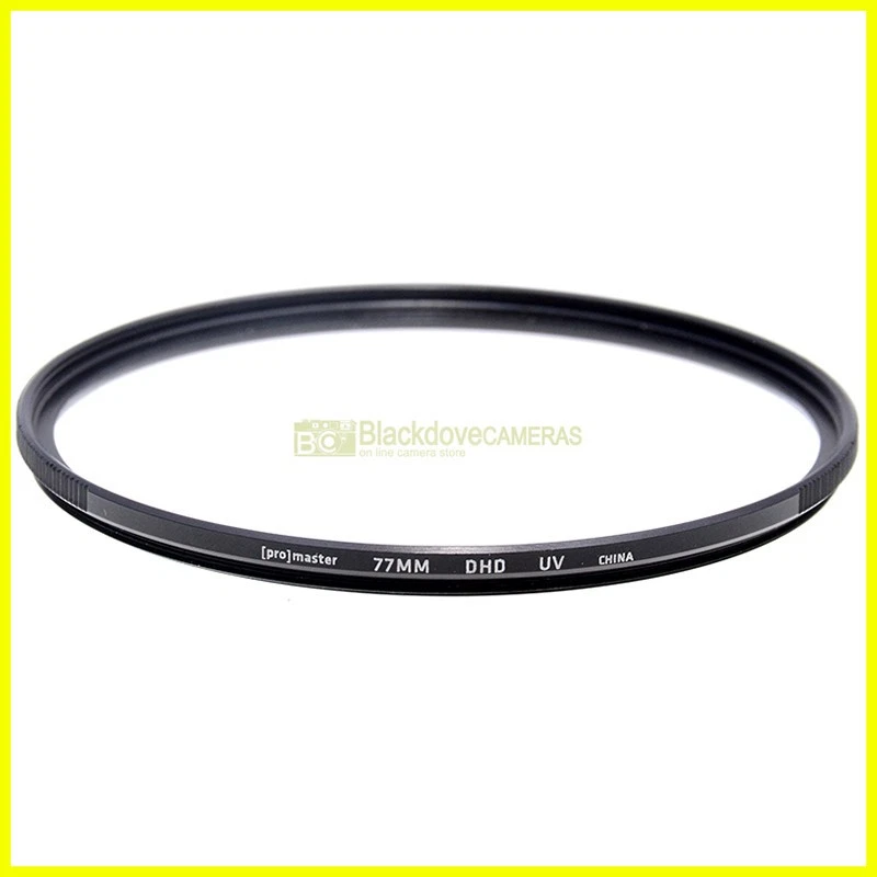 77mm Promaster DHD UV Filter for M77 Screw Lenses. Ultra-Violet filter