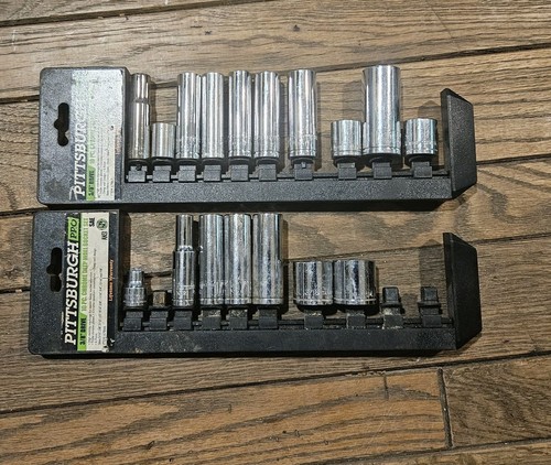Mixed Lot Pittsburgh & Other 3/8" Drive Metric And SAE 38 Deep & Regular - Picture 7 of 7