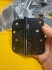 Door Hinges lot of 45 New Brushed Black kinda Brown see below — photo 6