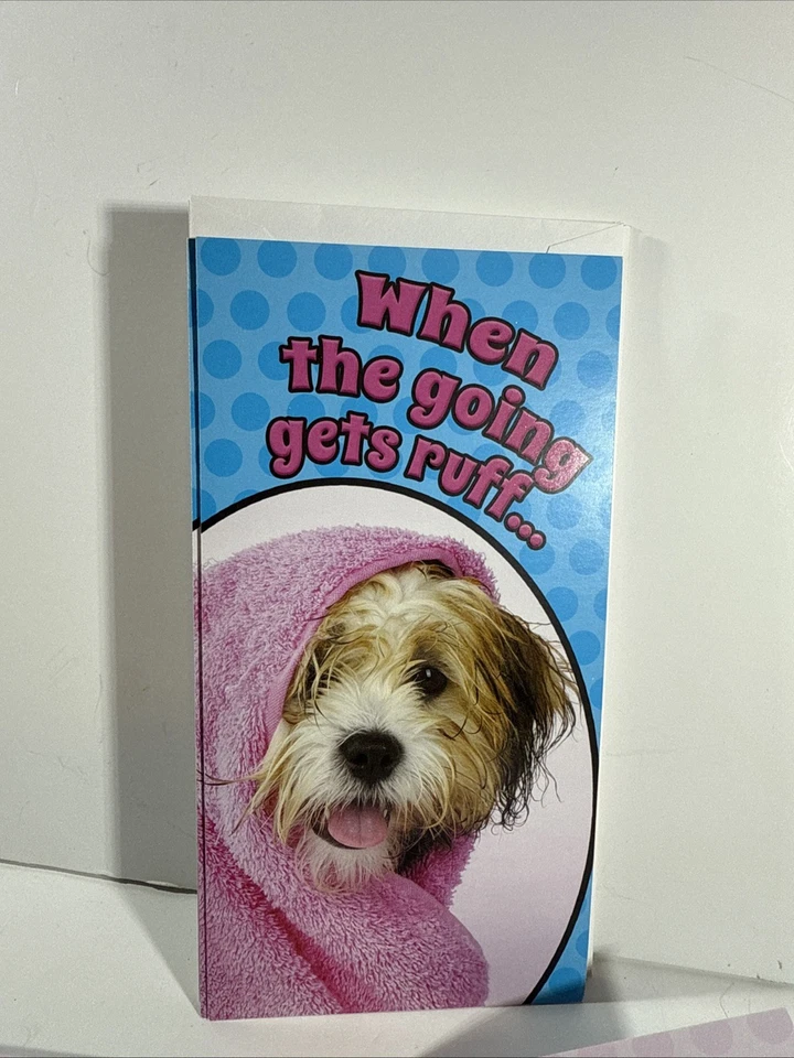 When The Going Gets Ruff Greeting Cards Set Of 3 with envelopes New - Image 3 of 4