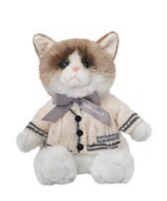 Taylor Swift Folklore Album Cardigan Plush Cat IN HAND AUTHENTIC