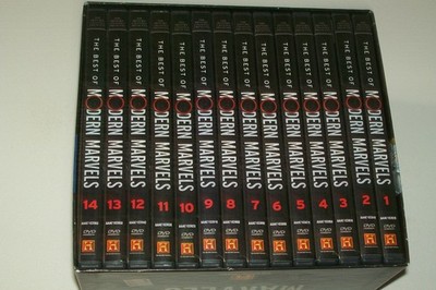 The Best of Modern Marvels (DVD, 2008 A&E, 14-Disc Set) 45 Episodes