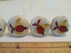 Jewel Tea Autumn Leaf China Specialties Cabinet Door Knob Pulls Set of 6 WOW!! — photo 7