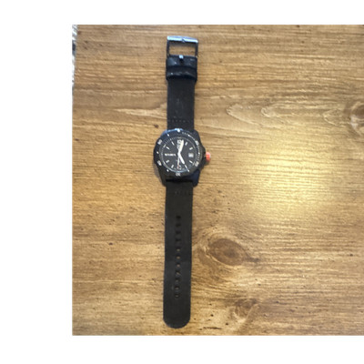 Luminox Bear Grylls Tide 3720 Diver Quartz Watch Black Ocean Material 200m