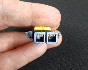 Lego City Forest Police Helicopter Pilot Minifigure Lot of 3 cty0274 from 4439