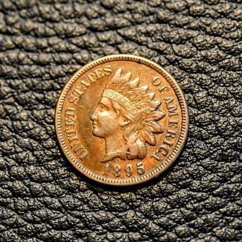 (ITM-7659) 1895 Indian Cent ~ XF+ / EF+ Condition ~ COMBINED SHIPPING!