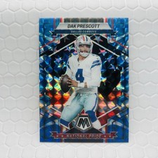 Dak Prescott 2023 Mosaic Reactive Blue National Pride Parallel Dallas Cowboys