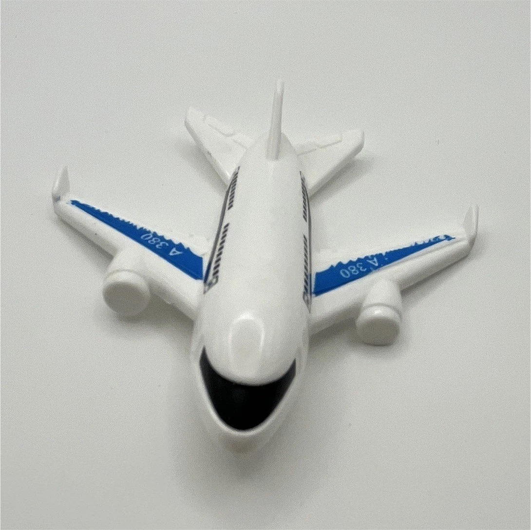 Preços baixos em Azul AIRBUS A380 Aeronaves e espaçonaves de metal