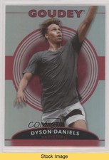 2022 Goodwin Champions Goudey Platinum Rainbow Red Dyson Daniels #GP32 READ f6d