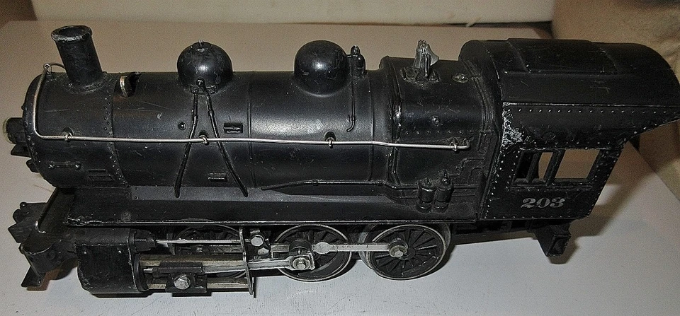 LIONEL #203 PRE WAR 0-6-0 STEAM SWITCHER,ONLY NO TENDER, - Image 2 of 4