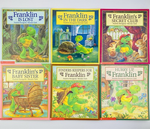 Franklin Books X6 Dark Lost Club Baby Sister Finders Hurry Up Paulette Bourgeois