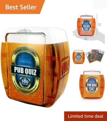 Pub Quiz Trivia Game, 500 questions to  your knowledge and memory on Sports, ...