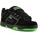 DVS Men's Comanche Skate Shoe Black/Charcoal/Lime - DV00029996, Black/Charcoal/L