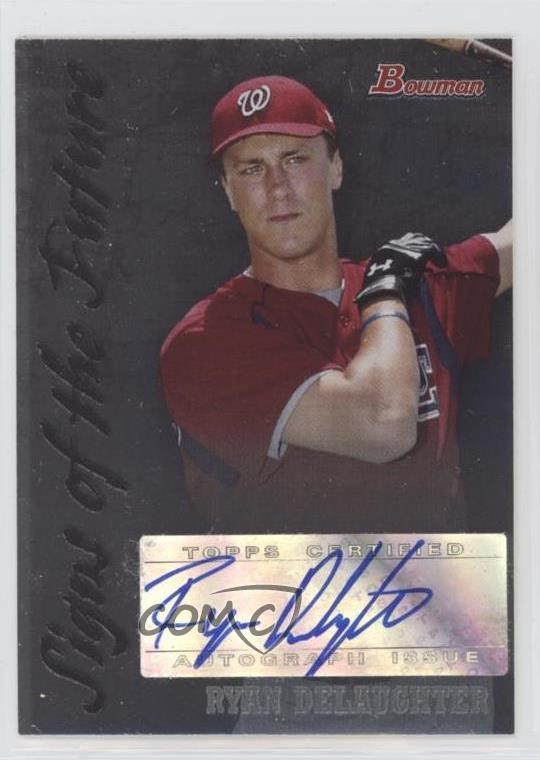 2007 Bowman Draft Signs of the Future Ryan DeLaughter #SOF-RD Auto 0y9m