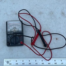 Vintage RadioShack 8 Range Multi Tester 22-218 Multimeter