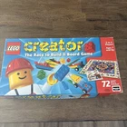 Vintage Lego Creator The Race To Build It Board Game ~RoseArt 1999 Official LEGO