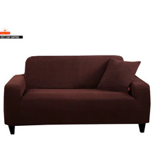 Sofabezug elastisch für Wohnzimmer Home Jacquard Stretch Schonbezüge Eckcouch