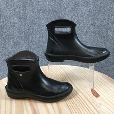 Bogs Patch Ankle Garden Rain Boot Womens 7 Bl...