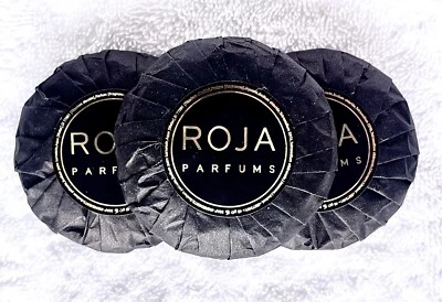 Roja Parfums Luxury Soap Set of 3 Rare, Discontinued