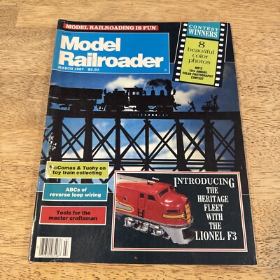 Model Railroader Magazine March 1987