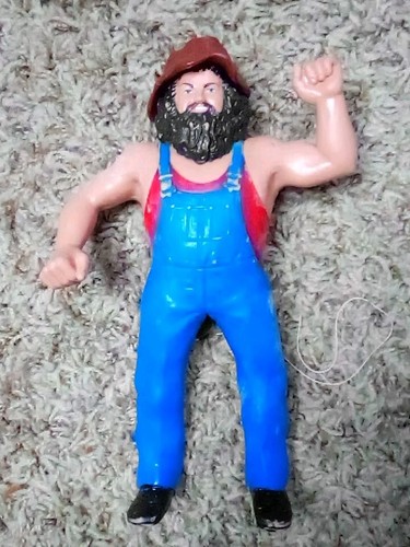 1984 Vintage WWF LJN Hillbilly Jim Wrestling 8 Fig...