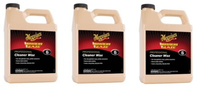 #ad Meguiars M0664 Liquid Cleaner Wax 64 Oz. 3 Pack $227.99