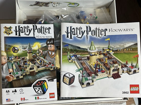 LEGO 3862 HARRY POTTER Hogwarts Board Game RETIRED Incomplete w/Instructions