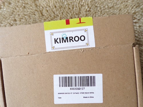 Box of 6 - C7 E12 Replacement Led Light Bulbs @c4 - Picture 6 of 8
