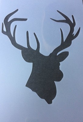 Stag Deer Rendeer head A4 Mylar Reusable Stencil Airbrush Painting Art Craft