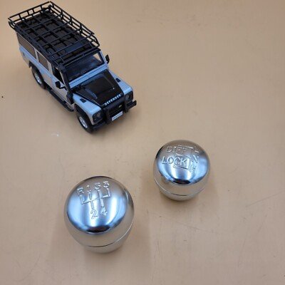 #ad LR DEFENDER ANODIZED ALLOY MAIN GEAR amp; TRANSFER GEAR LEVER SET FOR LT77 DA6600 $137.95