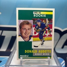 1991-92 Pinnacle #330, DONALD AUDETTE RC ??? Rookie Card. rookie card picture