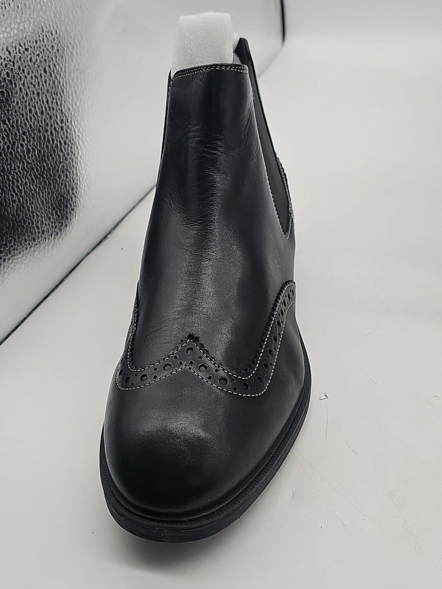 Hush Puppies Bailey Chelsea Boot Black Leather Bootie Size  display picture 2
