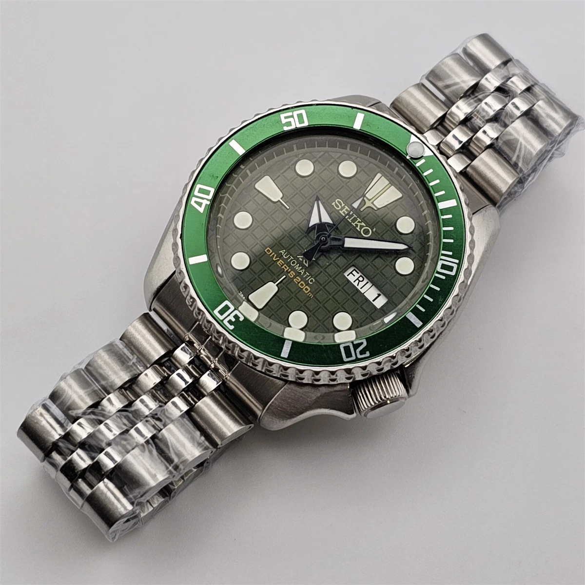 Seiko skx007 best sale green