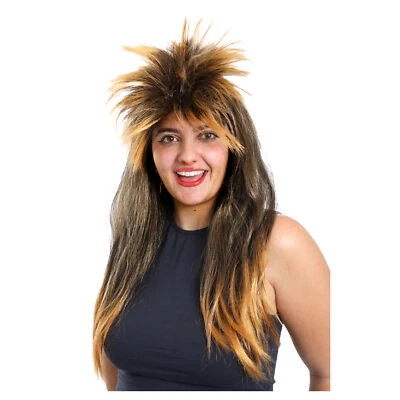 ILOVEFANCYDRESS TINA TURNER 1980'S ICON FAMOUS POP STAR COSTUME WIG 70'S LADIES FANCY DRESS