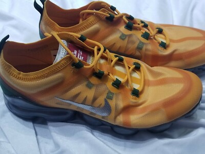 vapormax green orange