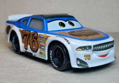 Disney Pixar Cars 3 Rev Roadages Vinyl Toupee 76 Diecast Stock Car