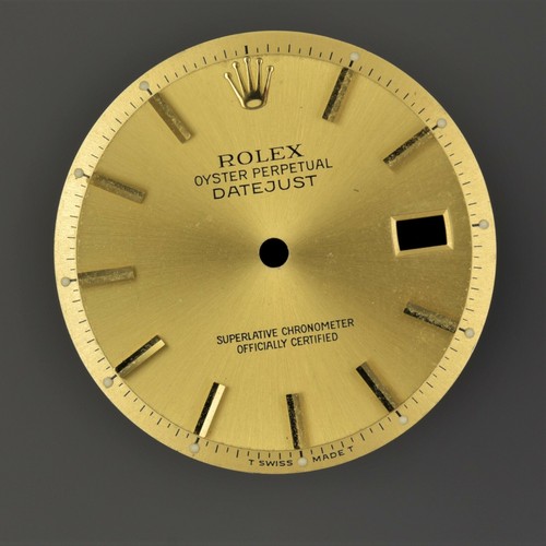 ROLEX Zifferblatt DATEJUST Gold 1601 1600 1603 Pie Pan DIAL eBay