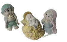 Dreamsicles Christmas Nativity 1995 Baby Jesus, Mary and Joseph Holy Family lot