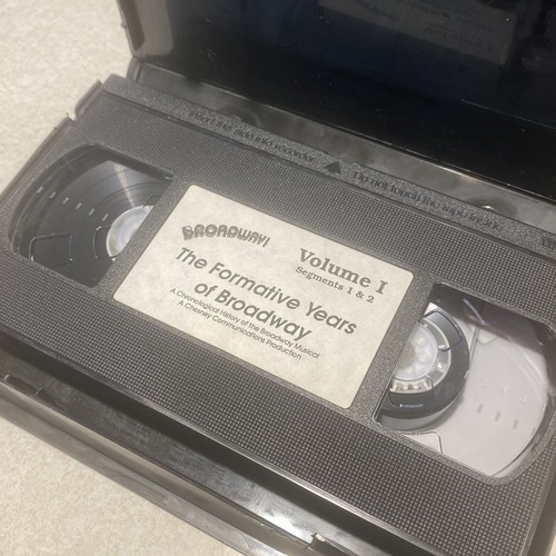 Broadway! A History of the Musical: Vol. 1 The Formative Years (VHS) Ron Husmann - Imagen 2 de 3