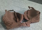 Savage X Fenty By Rihanna Brown Lace Detail Lightly Padded Underwired Bra 34C — photo 2