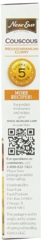 Mezcla de cuscús curry mediterráneo paquete de 12 5,7 OZ Foto 2 de 4