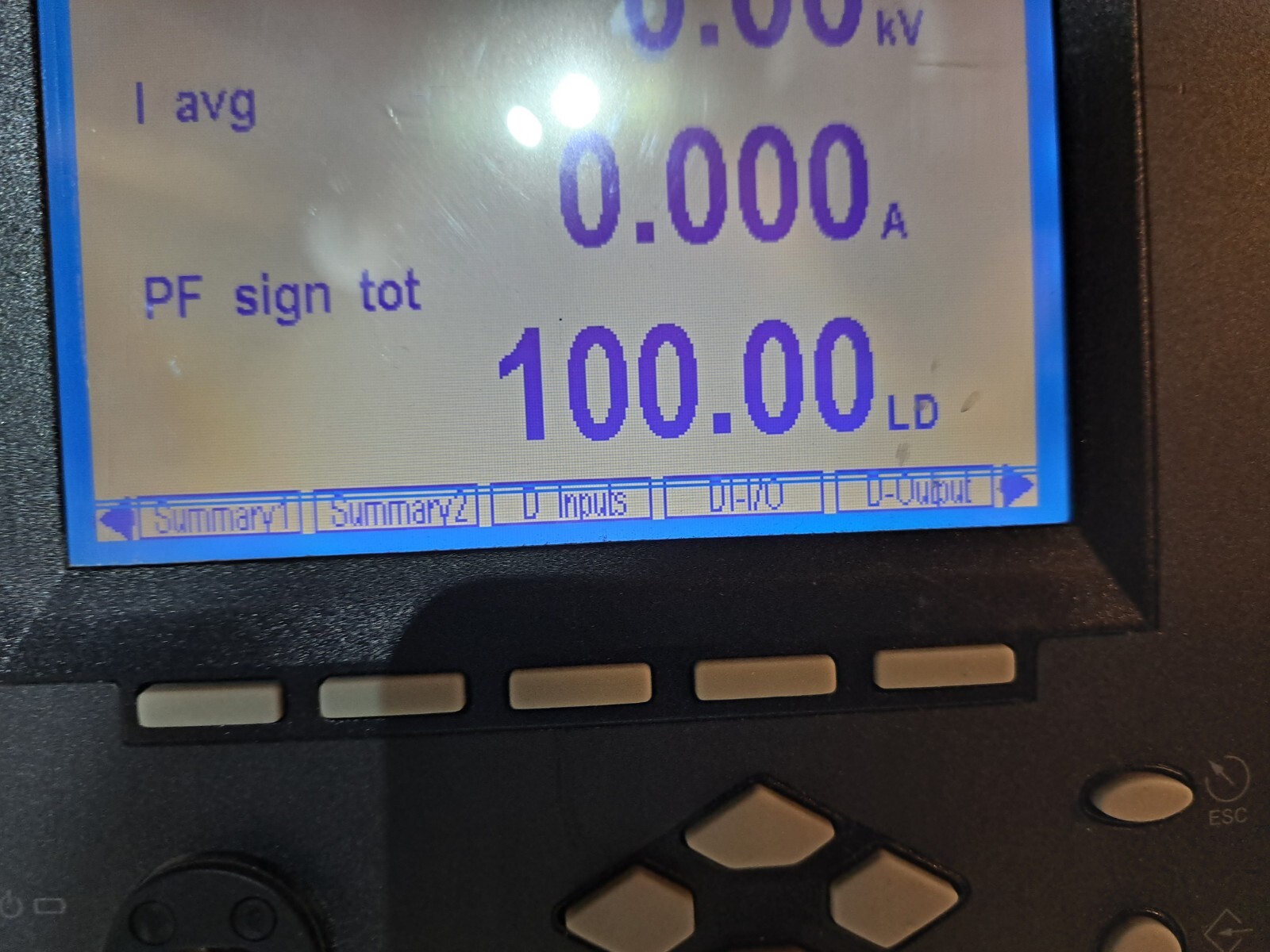 Power Measurement ION Model 7550 Power logic Analyzer 